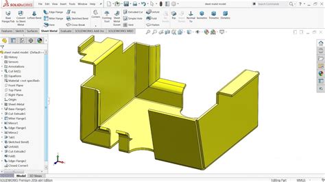 solidworks stock sheet size